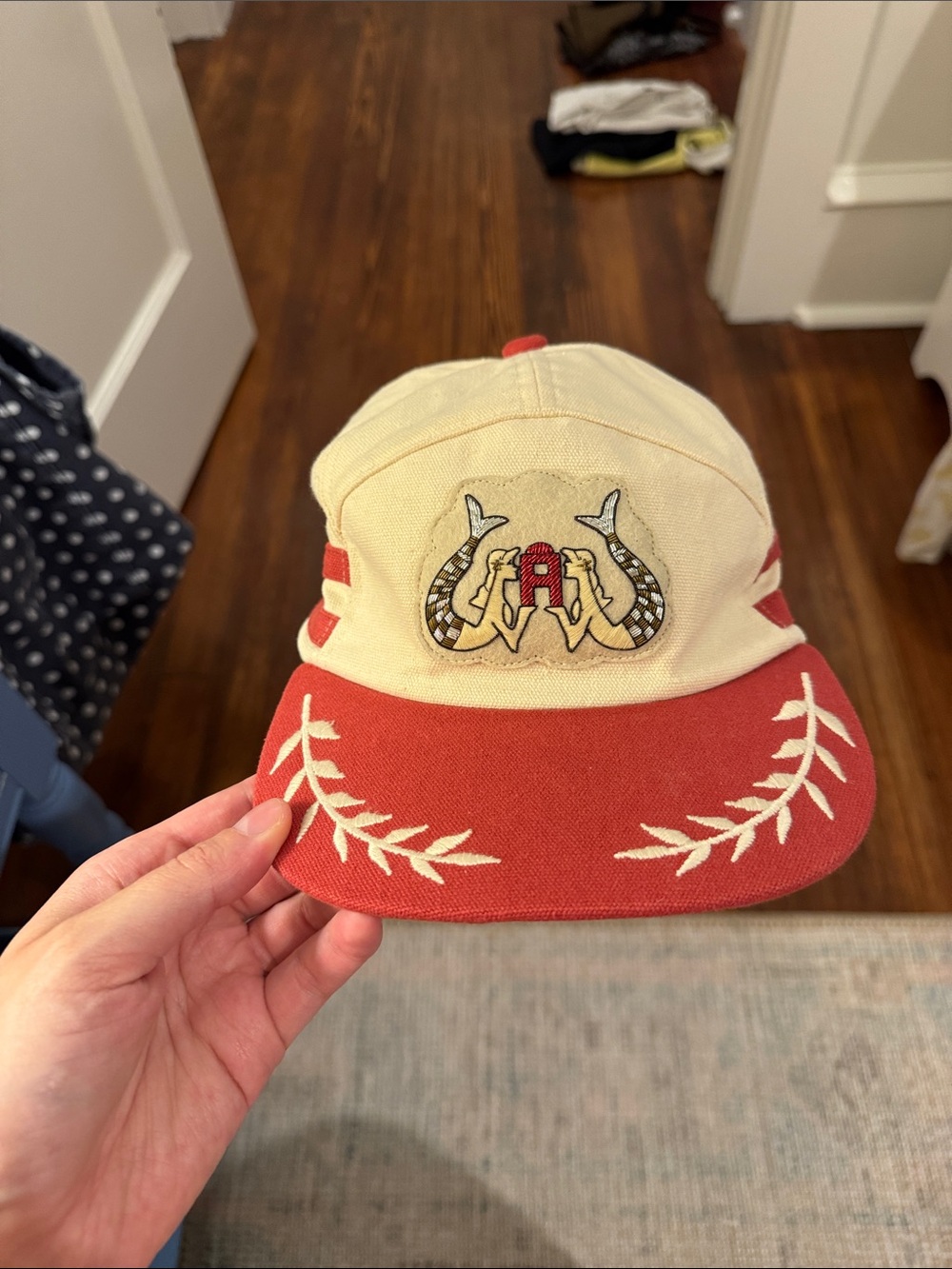 Tombolo Hat - 'Le Sirenuse' 7-Panel Souvenir Cap